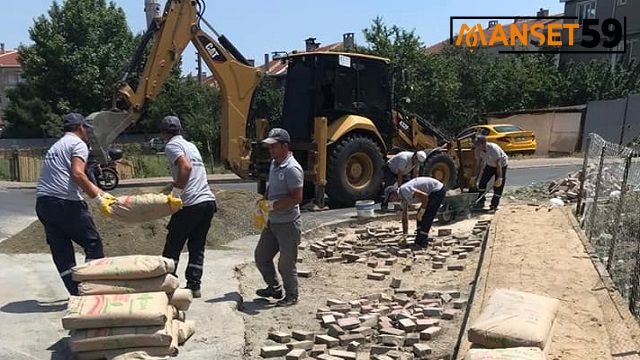 “ERGENE’DE YOL KONUSUNU SORUN OLMAKTAN ÇIKARMAK İÇİN ÇALIŞIYORUZ”