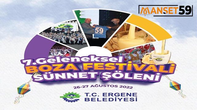 İKİ YIL ARANIN ARDINDAN GELENEKSEL BOZA FESTİVALİ VE SÜNNET ŞÖLENİ DÜZENLİYOR