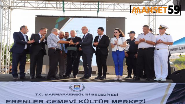 MARMARAEREĞLİSİ’NDE CEMEVİ VE KÜLTÜR MERKEZİNİN TEMELİ TÖRENLE ATILDI