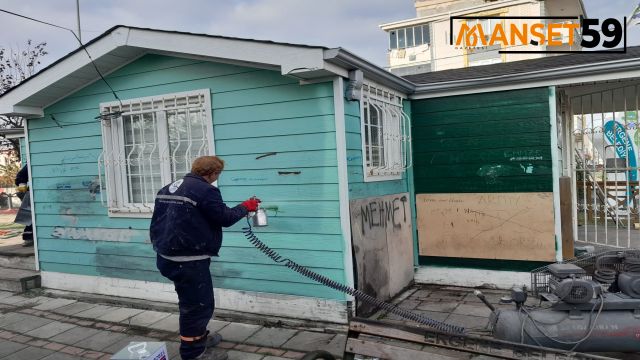 Ergene Belediyesi Cumhuriyet Mahallesi Muhtarlık Binasını Yeniledi