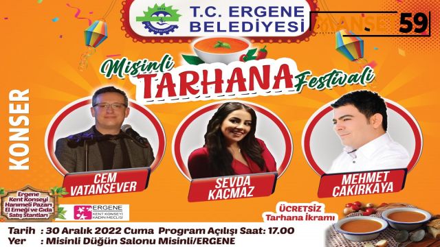 Misinli Tarhana Festivali Düzenleyecek