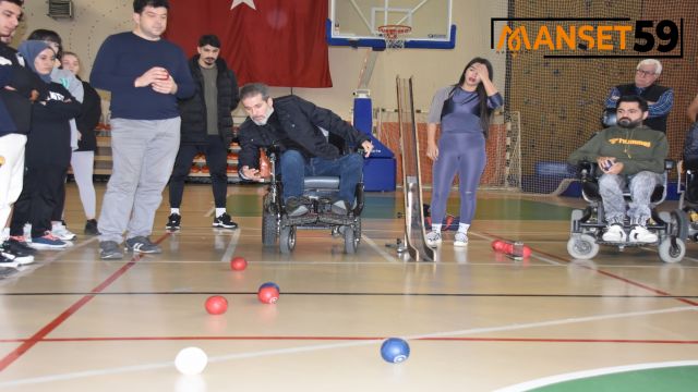 Süleymanpaşa Belediyesi Boccia takımı kuruyor