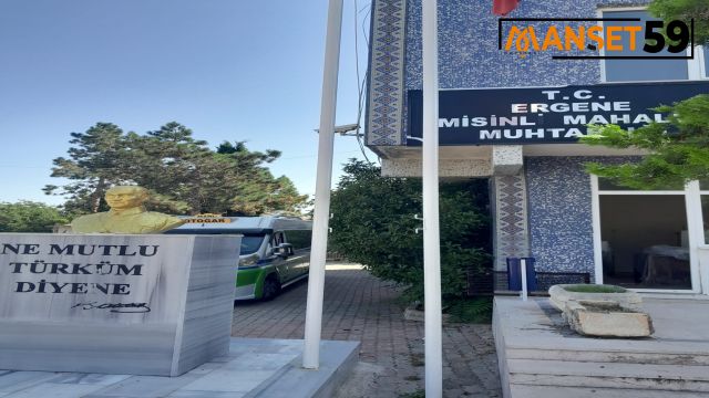 Ergene Belediyesi Misinli Mahallesi Muhtarlık Binasını Yeniledi