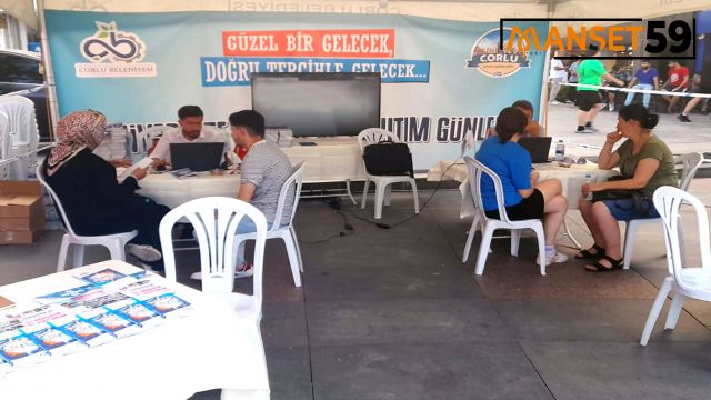 Çorlu Tercih ve Tanıtım Günleri Yoğun İlgi Gördü