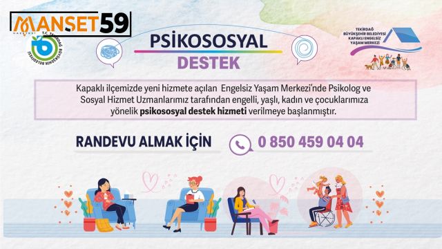 KAPAKLI ENGELSİZ YAŞAM MERKEZİ HİZMETE BAŞLADI