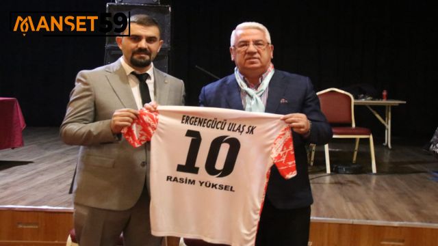 Başkan Yüksel Ergenegücü Ulaşspor’un dayanışma gecesine katıldı