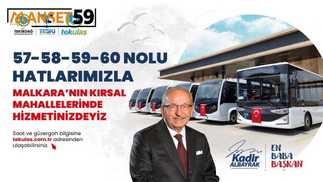 MALKARA’NIN KIRSAL MAHALLELERİNDE TOPLU ULAŞIM HİZMETİ BAŞLIYOR