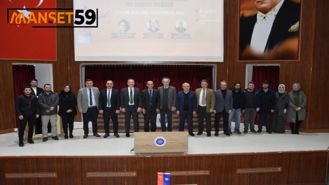 Tekirdağ NKÜ’de “Tarih Bölümü Konuşmaları” Adlı Konferans Gerçekleşti