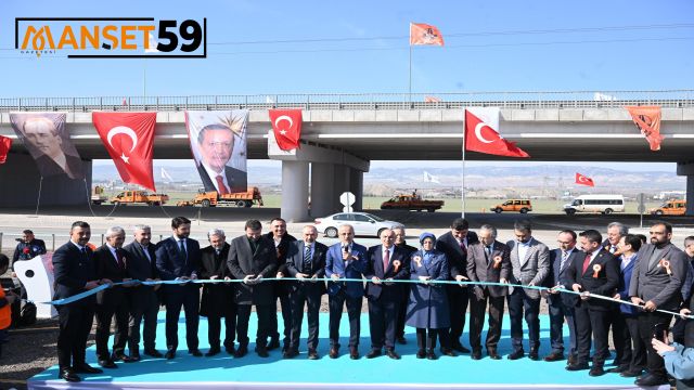 ANKARA KAHRAMANKAZAN YOLU VE VETERİNERLİK, BİTİK, İMRENDİ FARKLI SEVİYELİ KAVŞAKLARI HİZMETE AÇILDI