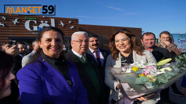 Ergene Belediye Başkanı Rasim Yüksel, “Yorulmayacağız, uyumayacağız, çalışacağız”