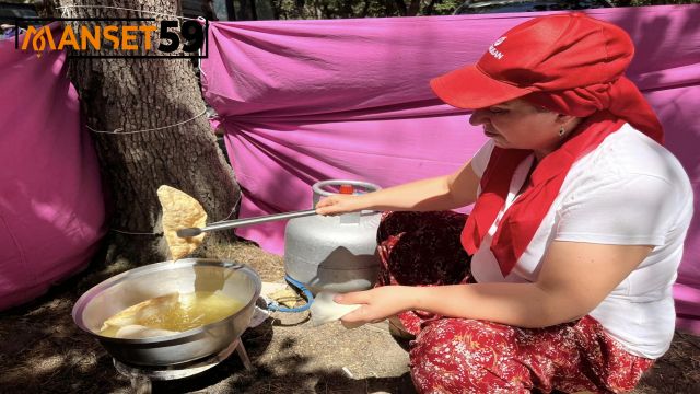 BÜYÜKYONCALI’DA ÇİBÖREK ŞENLİĞİ COŞKUSU