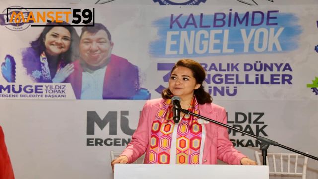 ERGENE BELEDİYESİ TARAFINDAN 3 ARALIK DÜNYA ENGELLİLER GÜNÜ ETKİNLİĞİ DÜZENLENDİ